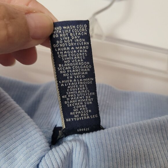 U.S. Polo Assn. Light Blue Jogger Sweatpants 1X Cotton/Polyester Blend Elastic W - Picture 4 of 9